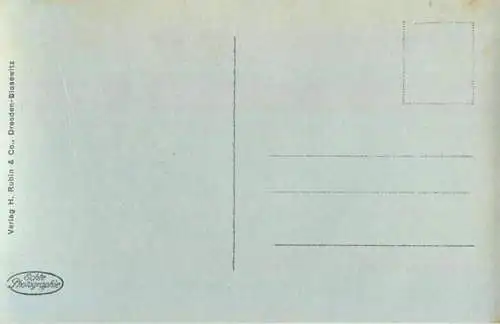 Malente-Gremsmühlen - Forellenteich im Holm - Foto-AK - Verlag H. Rubin & Co. Dresden