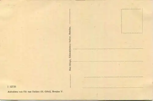 Breslau - Fürstensaal im Schweidnitzer Keller - Verlag Max Kluge Schweidnitzer Keller