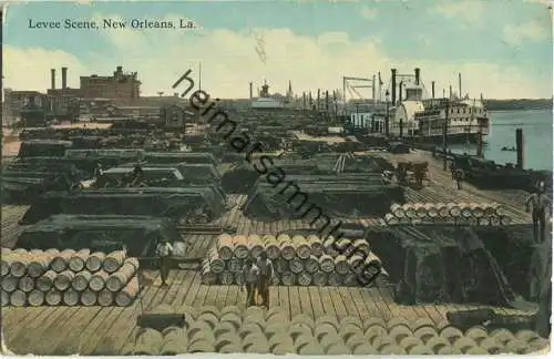 New Orleans - Levee Scene