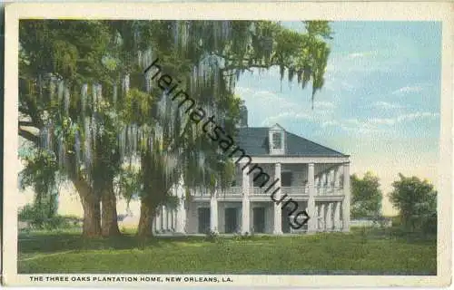 New Orleans - The Three Oaks Plantation Home