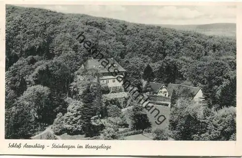 Autobahn Rasthaus Schloss Arensburg Hotel und Restaurant - Inhaber A. Beuthan - Steinbergen im Wesergebirge - Verlag Sch