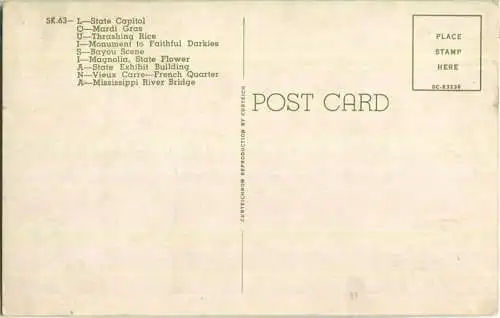 Louisiana - Greetings from ...