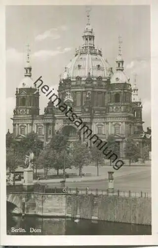 Berlin - Dom - Foto-Ansichtskarte - Verlag P.S.B.