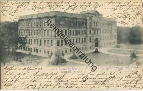 Cöthen - Academie - Verlag Zedler & Vogel Darmstadt