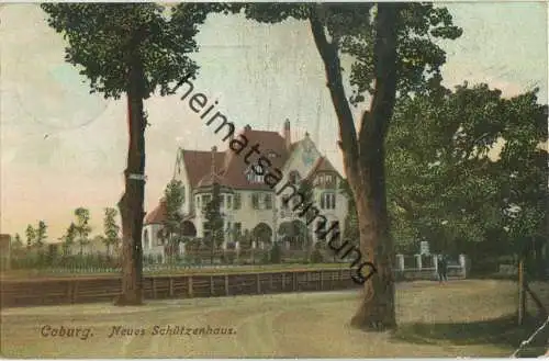 Coburg - Neues Schützenhaus - Verlag August Hermann Coburg
