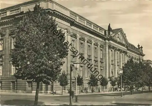 Berlin-Mitte - Unter den Linden - Deutsche Staatsbibliothek - Foto-AK Grossformat - Verlag Gebr. Gerloff Magdeburg