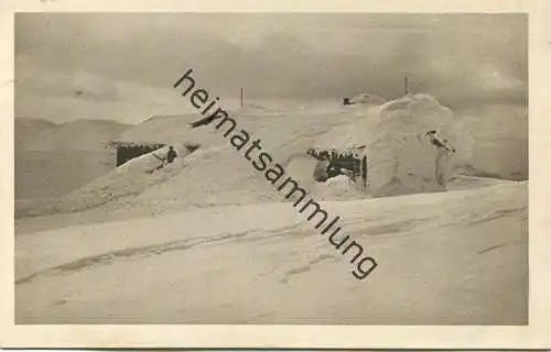 Fischerhütte am Kaiserstein - Verlag Österreichischer Touristenclub - Hüttenstempel gel. 1927