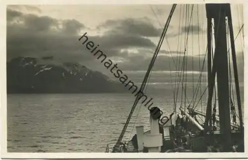 Lyngenfjord - Foto-AK 30er Jahre - Verlag Carl Müller & Sohn Hamburg
