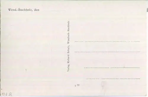 Wendisch-Buchholz - Partie an der Dahme - Verlag Richard Schulz Wendisch-Buchholz 30er Jahre