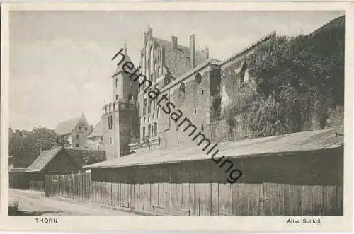 Torun - Thorn - Altes Schloss - Verlag E. F. Schwartz Thorn 20er Jahre
