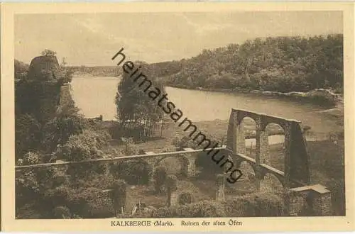 Kalkberge - Ruinen der alten Öfen - Verlag J. Goldiner Berlin 20er Jahre