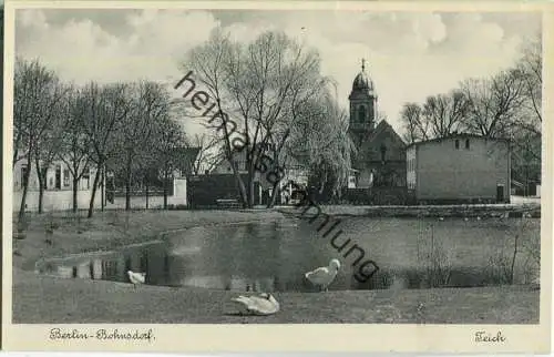 Berlin-Bohnsdorf - Teich - Verlag J. Goldiner Berlin 30er Jahre