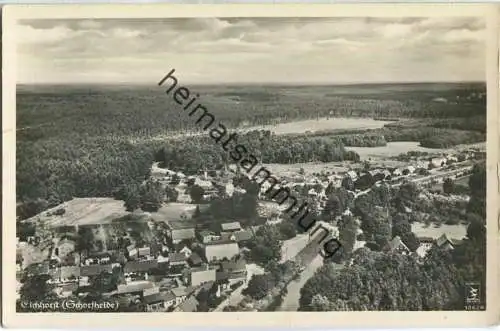 Eichhorst Schorfheide - Flugaufnahme aus 100m Höhe - Foto-Ansichtskarte - Verlag Max Krusche Finow 30er Jahre