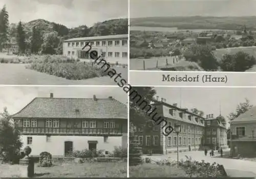 Meisdorf - Jugendherberge - Schloss - Erholungsheim - Im Winkel - Foto-AK Grossformat - Verlag Bild und Heimat Reichenba