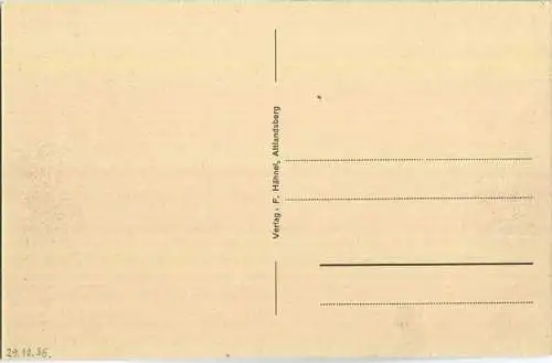 Altlandsberg - Partie an der Stadtmauer - Verlag F. Hähnel Altlandsberg 30er Jahre