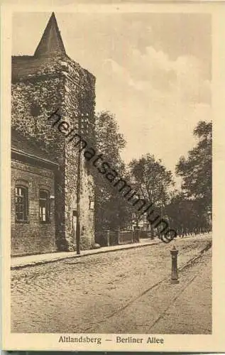Altlandsberg - Berliner Allee 30er Jahre