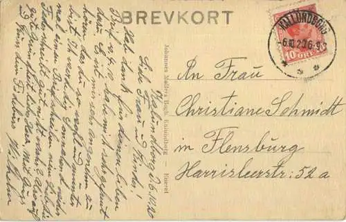 Kalundborg - Skibsvaerftet - Forlag Johannes Mollers Bogh. Kalundborg - gel. 1920
