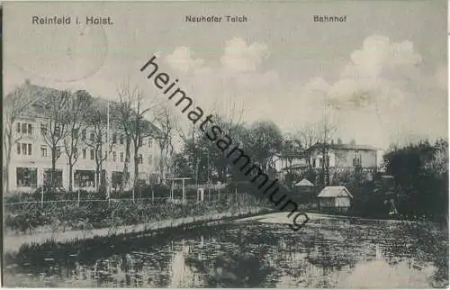 Reinfeld i. H. - Neuhofer Teich - Bahnhof