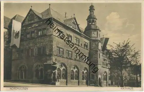 Nordhausen - Rathaus - Verlag Ottmar Zieher München
