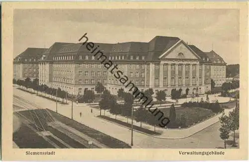 Berlin-Spandau - Siemensstadt - Verwaltungsgebäude - Verlag J. Goldiner Berlin 20er Jahre