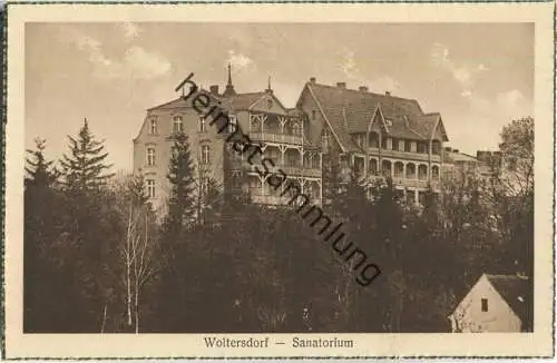 Woltersdorf - Sanatorium 20er Jahre