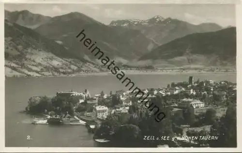 Zell am See - Foto-AK - Verlag Karl Haldinger Zell am See 1929