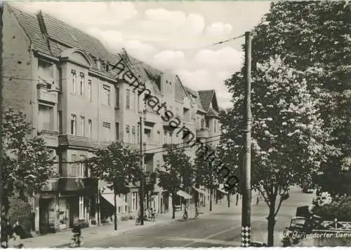 Berlin-Mariendorf - Mariendorfer Damm - Foto-Ansichtskarte Grossformat 60er Jahre
