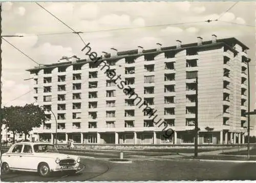 Berlin-Mariendorf - Rixdorfer Strasse - Foto-Ansichtskarte Grossformat 60er Jahre