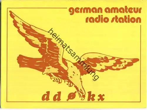 QSL - QTH - Funkkarte - DD0KX - Mechernich