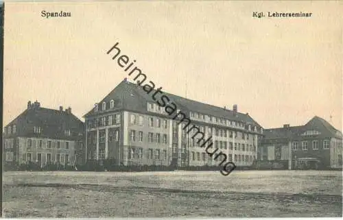 Berlin-Spandau - Königliches Lehrerseminar 20er Jahre