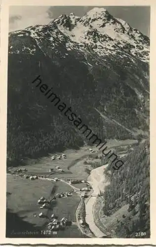 Zwieselstein - Foto-AK - Verlag Much Heiss Innsbruck 30er Jahre