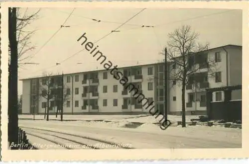 Berlin-Tempelhof - Altersheim am Alboinplatz - Verlag Bruno Schroeter Berlin 50er Jahre - Foto-Ansichtskarte - Handabzug