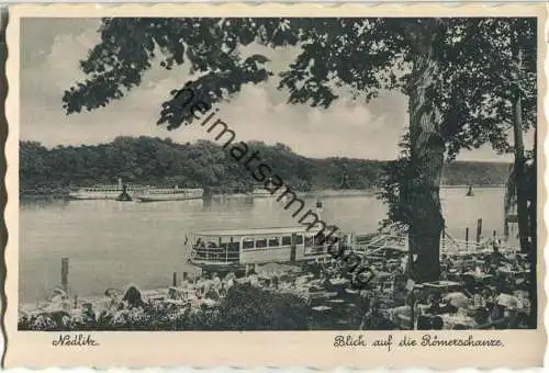 Nedlitz - Blick auf die Römerschanze - Verlag Max O'Brien Berlin 30er Jahre