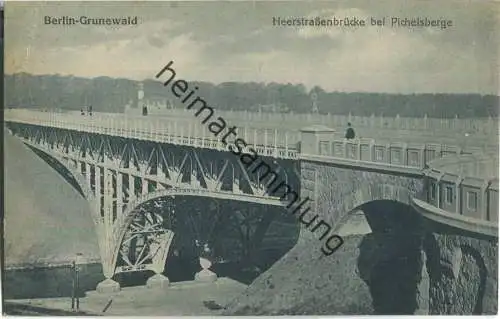 Berlin-Pichelsberge - Heerstrassenbrücke bei Pichelsberge - Verlag J. Goldiner Berlin 20er Jahre