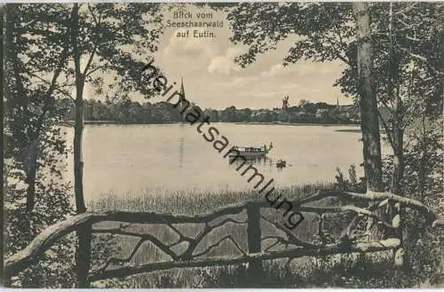 Eutin - Blick vom Seeschaarwald - Station und Restaurant Seeschar - Verlag Alb. Giesler Eutin