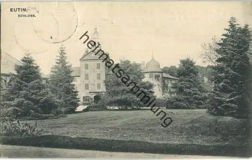 Eutin - Schloss - Verlag H. F. D. Voss Lübeck 1907