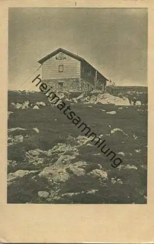 Fischerhütte am Kaiserstein gel. 1924