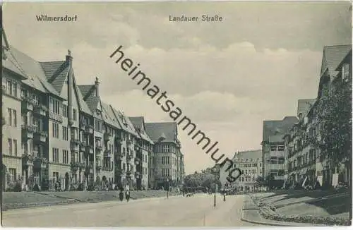 Berlin-Wilmersdorf - Landauerstrasse - Verlag J. Goldiner Berlin 20er Jahre