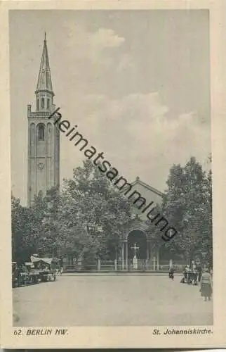 Berlin-NW. - St. Johanniskirche 30er Jahre