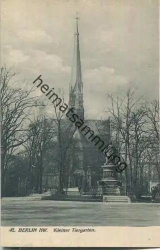 Berlin-Tiergarten - Kleiner Tiergarten 30er Jahre