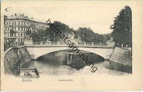 Berlin-Tiergarten - Herkulesbrücke - Verlag Knackstedt & Näther Hamburg um 1900