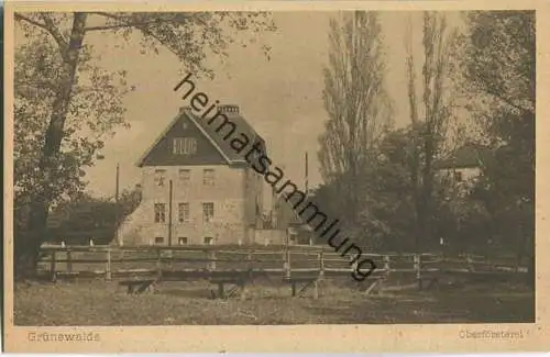 Grünewalde - Oberförsterei - Verlag Fischer & Wittig Leipzig 20er Jahre