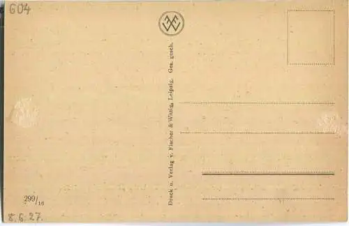 Grünewalde - Oberförsterei - Verlag Fischer & Wittig Leipzig 20er Jahre