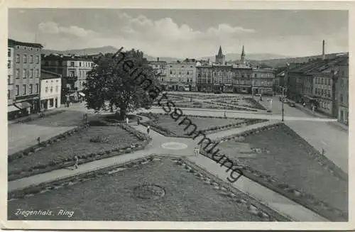 Ziegenhals - Ring - Feldpost - gel. 1942