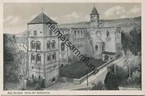 Bad Hersfeld - Ruine der Stiftskirche