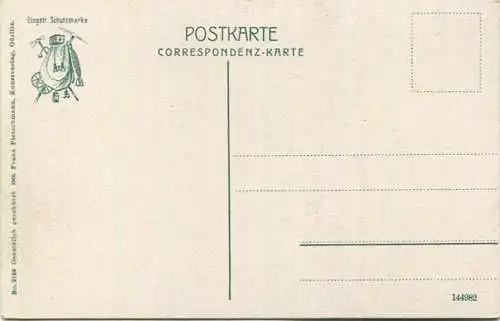 Riesengebirge - Schneekoppe und Wetterwarte - Franz Pietschmann Kunstverlag Görlitz