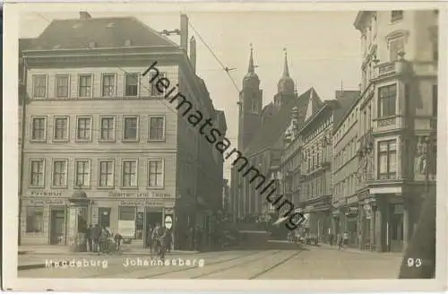 Magdeburg-Johannesberg - Foto-Ansichtskarte 30er Jahre