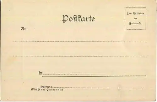 Nürnberg - Dürerhaus - Künstlerkarte -Verlag Hermann Martin 1899