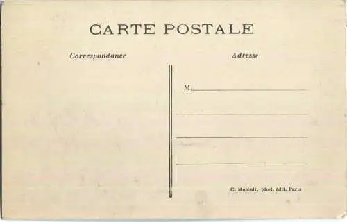 Aerostation Militaire - Le Ballon Dirigeable Patrie - Verlag C. Malcuit Paris