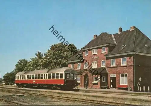 Schönberg - Bahnhof - AK Grossformat - Verlag Mielck o.H.G. Kiel